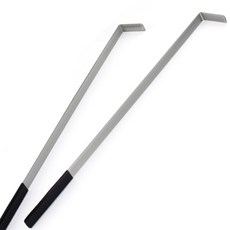 대형마트 슈퍼 음료 진열 도구 집게 스테인레스 막대 앞으로 당기기, 2개, 2개