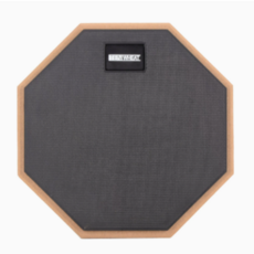 보그링 드럼 연습패드 20cm 스네어, 1개, 프리미엄 블랙