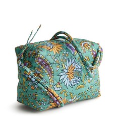 Vera Bradley 여성용 프리미엄 면 블레이크 크로스바디 백 컬러풀 부케 원사이즈