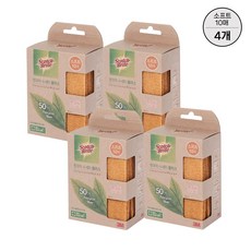 3M 스카치브라이트 원데이 수세미 플러스, 4개