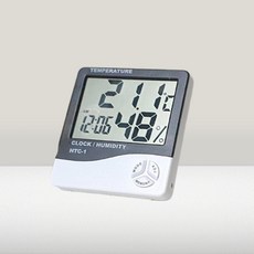 이코리브 탁상 벽걸이 디지털 온습도계 온도계, 본상품선택, 1개