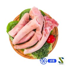 [대국맛짱] 국내산 한돈 돼지꼬리, 1개, 1kg