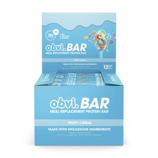 Obvi 高蛋白能量棒 綜合水果麥片風味, 60g, 12條