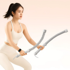 492팩토리 고탄성 전완근 팔 근력 강화 배틀로프, 그레이