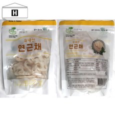 국산연근200g(400g) 국산연근채 소용량연근 소포장국산나물, 1개