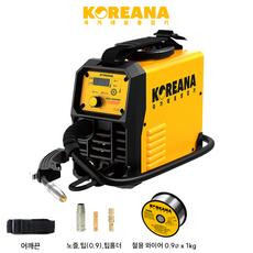 코리아나 공구왕황부장 논가스 인버터 아크용접기 철 스텐 호환, 1개, MIG-100PRO