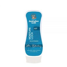 Australian Gold Moisture Lock 탠 익스텐더 모이스처라이징 로션 236.6 ml(8온스) | 피부 영양 및 색상 잠금 알로에 비타민 E 강화, 1개