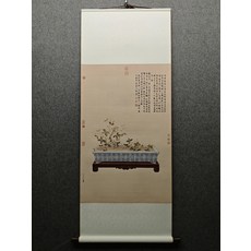 郎世寧 海西知時草圖 畫芯59x90釐米 裝裱卷軸尺寸59x150釐米 高清微噴複刻, 參考詳情頁