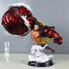 태림 원피스 루피 기어4 바운드맨 32cm 피규어, 대형 팬텀 루피 30cm, 1개