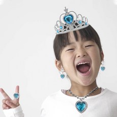 제사오스토어 머리띠 생일파티 공주왕관 장식세트 랜덤1개 생일선물 촬영소품 생일축하파티 나들이소품