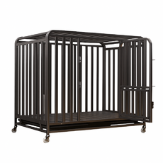 升級全方管狗籠，堅固耐用，易於清潔，多種尺寸可選，寵物安全舒適空間, 全方管直條/96L/3贈品, 1個