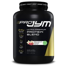 JYM Supplement Science Pro Jym 超優質蛋白質混合白巧克力覆盆子味, 1814g, 1個
