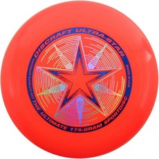 Discraft 얼티미트원반 원반던지기 플라잉디스크 디스크래프트 울트라 스타 175g 얼티밋 디스크, Orange
