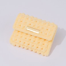 모누의 네트공예 - 벚꽃팝콘 카드지갑 DIY 키트 (영상제공), 레몬크림, 1개