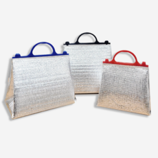 다용도 은박보온보냉가방 (대/중/소) 낱개 / 10개 쿨링백 피크닉 다용도 손잡이 정육가방