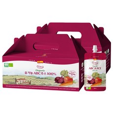 바이퀸 유기농 ABC주스 100% NFC착즙주스, 60개, 100ml