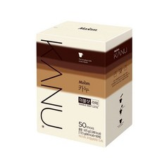 맥심 카누 더블샷라떼 13.5gx50T 동서식품 bab+1750KE, 13.5g, 50