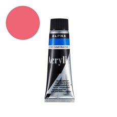 제사오스토어 아크릴물감 50mL 코랄레드 그림도구 예술용 도료세트 화실