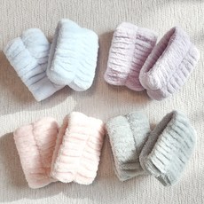 마이다움 세안 손목밴드 세안용 헤어밴드 캐릭터 세수 물흐름방지, 1개, 컬러세안손목밴드/블루