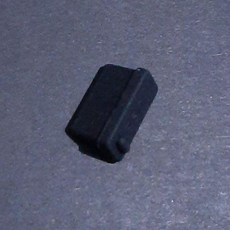 USB 防塵塞 淺款 黑色 電腦接口保護蓋, 1個, [淺款](黑色)-1入