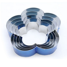 꽃 모양 무스링 높은 베이킹 디저트 매화 모양 떡틀 케이크 몰드 제과 도구