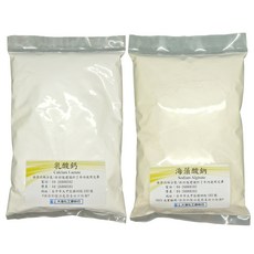 大港化工原料行 海藻酸鈉 乳酸鈣 - 分子料理 原 食品級 材料包, 小份: 海藻酸鈉100克+乳酸鈣100克, 1個