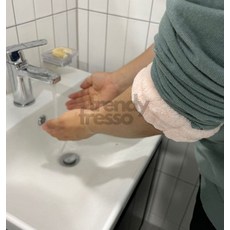 토픽샵 세안 손목밴드 핑크 2P 세안밴드