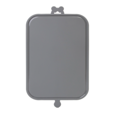 네오실리 국산 프리미엄 실리콘 걸이형 양면 도마, 1개, 그레이