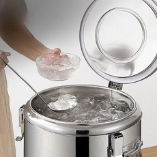 동치미 보온통 업소용 냉면 육수통 수정과 식혜 식당용 살얼음, 30L 단열두께1.8 출수구없음