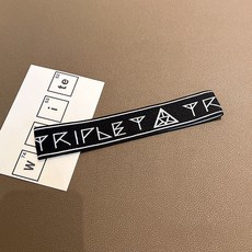 運動髮帶男秋冬洗臉髮卡髮箍跑步吸汗頭套籃球止汗頭巾潮男頭飾, 窄邊火星文, 1個