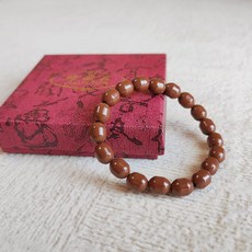 맥반석 팔찌 칭다오 멀티 팔찌 오크라 팔찌 음이온 토마린 팔찌 손목 보호대 팔찌, 타원 구슬