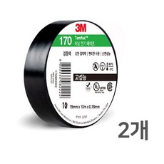3M테이프 전기테이프 절연테이프 Temflex, 2개