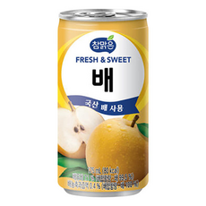 참맑은 배 90캔 캔음료 음료수, 1개, 175ml