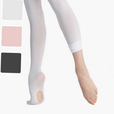 발레 타이즈 발레용 홀 발레 홀 타이즈 스타킹 댄스 성인 스트레칭 필라테스 수련용 레깅스 스포츠 요가, 01발레타이즈S-화이트