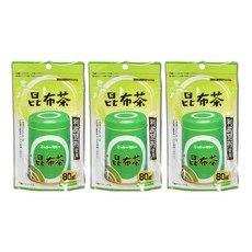 닛토 식품 공업 다시마 차 가방 80g×3, 80g