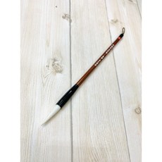 正大筆莊 泰山羊毫系列 加健羊毫 毛筆 台灣製, 1個, 泰山羊毫 四號