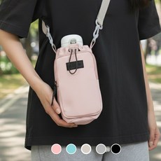 [두손자유] 페로키 텀블러백 물통 가방 파우치 크로스백 가방, 1개, 페로키_핑크백