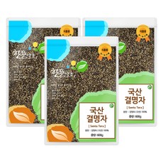 신영몰 국산 결명자 국내산 결명자차 원물재료, 3개, 600g