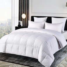 호텔 그랜드 화이트 오리털 이불 싱글 더블 퀸 구스 가을 겨울 호텔식침구 코스트코