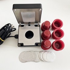 커피 캡슐 만들기 제조기 실링, 봉합기-120개 빨간색 케이스필름파우더, 1개입, 1mg