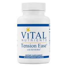 ViTAL NUTRIENTS Sensoril放鬆解壓西番蓮素食膠囊, 1個, 60 件