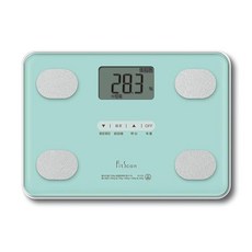 [TANITA "Fitscan 타니타] 신체 조성계 헬스 미터 [화이트] 디지털 표시 강화, 1개