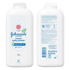 Johnson's 嬌生 嬰兒爽身粉 400g 白色原味 粉色花香 紫色舒眠 痱子粉 200g, 1個