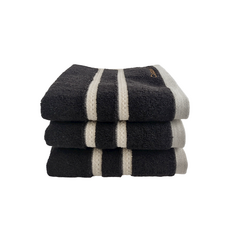 카퍼라이프 구리섬유 항균기능성 수건 블랙, 3매