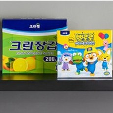 TB 크린장갑 뽀로로 어린이용 19cmX22cmX30매, 1개
