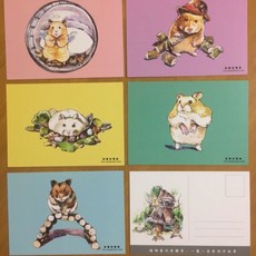 鼠寶發電廠明信片5入組, 1個