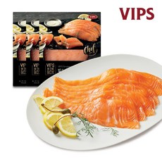 빕스 훈제연어 3팩 세트, 3개