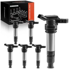 A-Premium 랜드로버 및 볼보 차량과 호환되는 점화 코일 팩 6개 - S60 2011-2016 S80 2007-2015 V60 2015 V70 2008-2010 X, A-Premium 랜드로버 및 볼보 차량과 호환되는 점