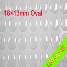 18x13mm 타원형 투명 에폭시 스티커 쥬얼리 펜던트 공예품 제작 용 3D 크리스탈 접착, 03 500pcs