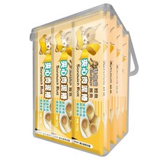 Cat Glory 驕傲貓 夾心肉泥捲 貓零食 凍乾零食 貓肉泥, 1個, 鱈魚鮪魚,桶裝30入(300g)超商限4罐